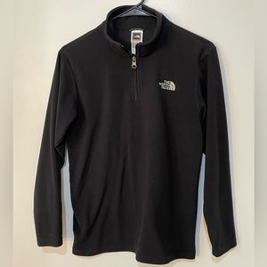 The North Face Fleece Boys Size L 1/4 Zip Long Sleeve Pullover